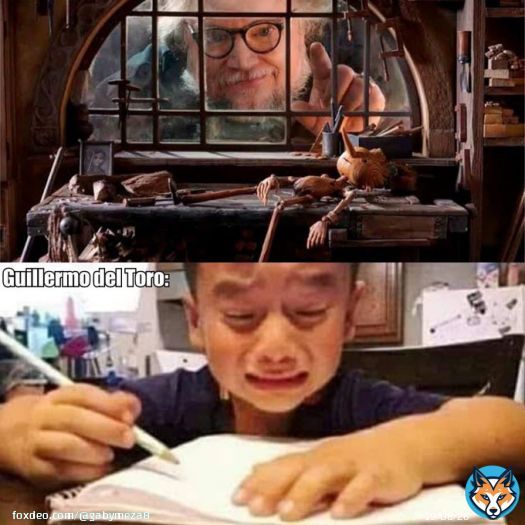 &iexcl;GUILLERMO DEL TORO LLOR&Oacute; HACIENDO EL GUION DE PINOCCHIO!  El cineasta tapat&iacute;o confes&oacute; que escribir la pel&iacute;cula lo hac&iacute;a llorar:   'Cada vez que la escrib&iacute;a, lloraba. Cuando llegue al final, estaba hechho un ba&ntilde;o de l&aacute;grimas, porque es as&iacute; de personal' dijo Del Toro.
