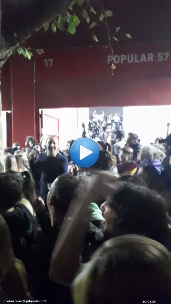 As&iacute; est&aacute; la cosa a la salida del reci de Wos