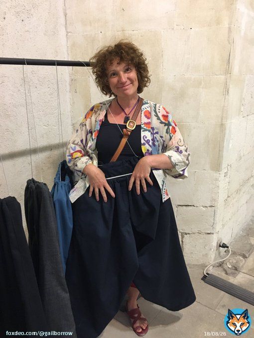 Shalwar, trousers now synonymous with Kurdish guerrilla activity in Turkey, increase the likelyhood of the wearer being arrested. So very few there wearing this #traditionaldress. It&rsquo;s different at #LesRencontresDArles in @emericlh&rsquo;s excellent #WhenTheCloudsSpeak #exhibition