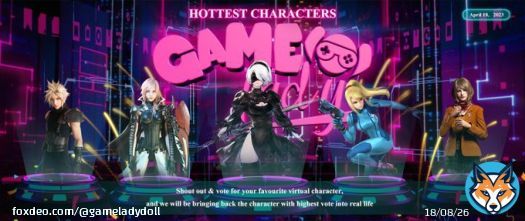 Voting status update with exact votes (April 18, 2023)  Join our Discord for further discussion:    #GameLady #AshleyGraham #2b #Lightningfarron #FinalFantasy #cloudstrife #Samus