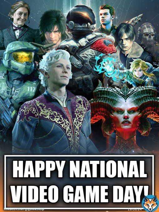 What are you playing to celebrate?   National Video Game Day