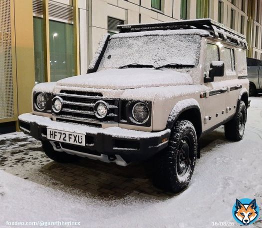 Arrived in Scotland. All set for tomorrow's introduction to the all-new INEOS Grenadier (a serious 4x4 thankfully)