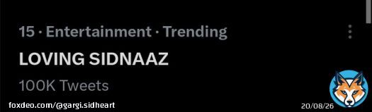 Congratulations Everyone We Did it ..100K Tweets Done   PARTY TO BANTI HAI   LOVING SIDNAAZ