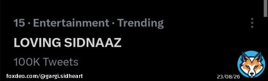 Congratulations Everyone We Did it ..100K Tweets Done   PARTY TO BANTI HAI   LOVING SIDNAAZ