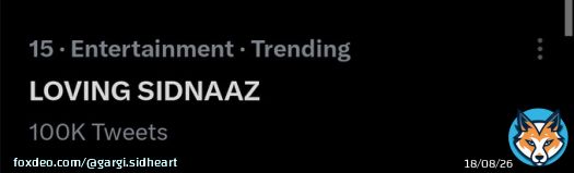 Congratulations Everyone We Did it ..100K Tweets Done   PARTY TO BANTI HAI   LOVING SIDNAAZ