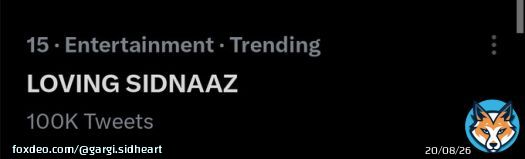 Congratulations Everyone We Did it ..100K Tweets Done   PARTY TO BANTI HAI   LOVING SIDNAAZ