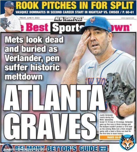 The Mets and Oakland As will be sweeps at least we can look forward to that