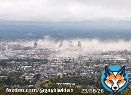 22 February 2011  At 12:51pm local, a 6.3m magnitude earthquake hit my home town. It was centred 6.7km SE of the CBD, at a depth of 5km.   Peak ground acceleration exceeded 1.8g (1.8x the acceleration of gravity). It was like being on a trampoline. /