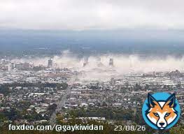 22 February 2011  At 12:51pm local, a 6.3m magnitude earthquake hit my home town. It was centred 6.7km SE of the CBD, at a depth of 5km.   Peak ground acceleration exceeded 1.8g (1.8x the acceleration of gravity). It was like being on a trampoline. /