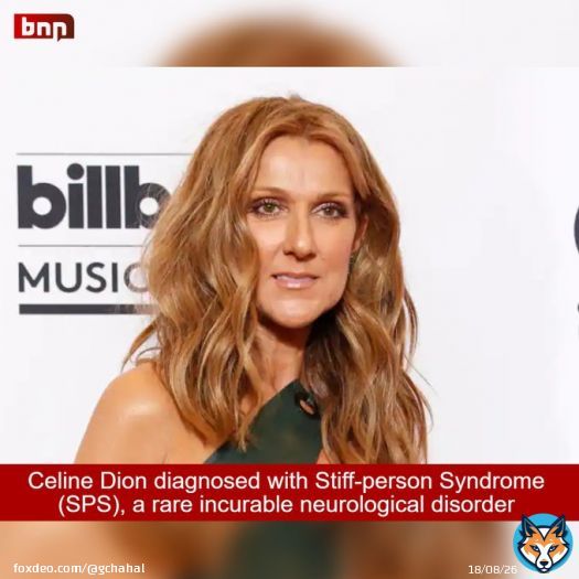 JUST IN: #BNNCanada Reports.   Canadian singer Celine Dion has revealed that she is diagnosed with an incurable, rare neurological disorder called Stiff-person syndrome, which makes muscles rigid.   #CelineDion #StiffPersonSyndrome #Canada #Health