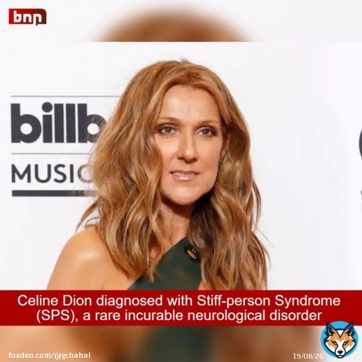 JUST IN: #BNNCanada Reports.   Canadian singer Celine Dion has revealed that she is diagnosed with an incurable, rare neurological disorder called Stiff-person syndrome, which makes muscles rigid.   #CelineDion #StiffPersonSyndrome #Canada #Health