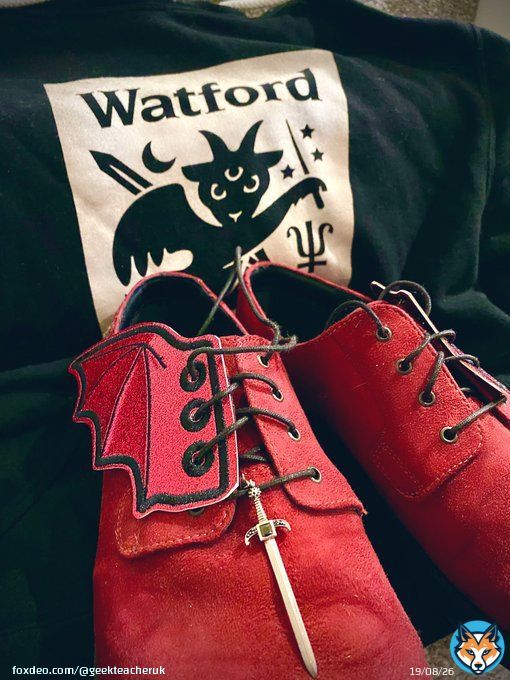 Happy #WorldBookDay2023 I will be showing off some Watford appreciation with my tribute to @rainbowrowell &lsquo;s books #CarryOn #WaywardSon and #AnywayTheWindBlows