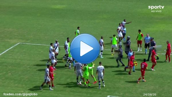 Confus&atilde;o na Copinha!  O Ibrachina eliminou o Vasco nos p&ecirc;naltis ap&oacute;s rea&ccedil;&atilde;o incr&iacute;vel no tempo normal. Ao fim da partida, alguns jogadores provocaram a equipe carioca. Os vasca&iacute;nos n&atilde;o gostaram