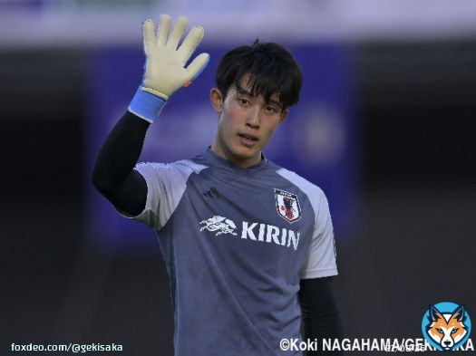 【写真特集】所属先G大阪でスタメン落ち&hellip;合宿初日からフルメニュー調整したGK谷晃生(8枚)  #ゲキサカ #daihyo #日本代表 #サッカー日本代表 #谷晃生
