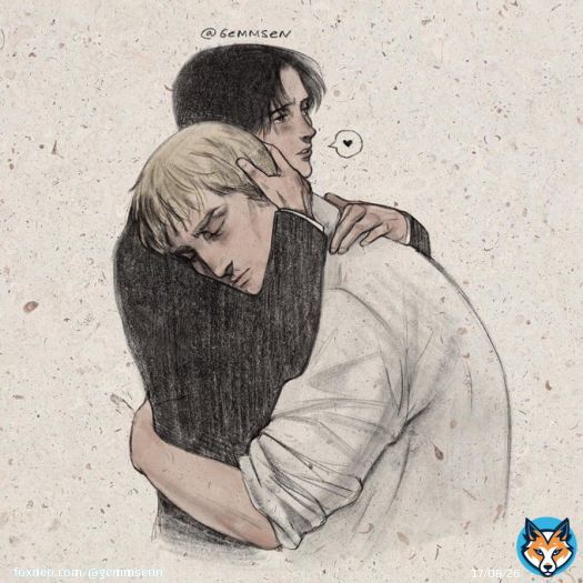 what do you think he said?  #エルリ #進撃の巨人 #AttackOnTitan #ShingekiNoKyojin