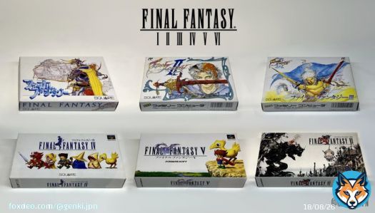 Final Fantasy I-VI  #FinalFantasy #FF1 #FF2 #FF3 #FF4 #FF5 #FF6