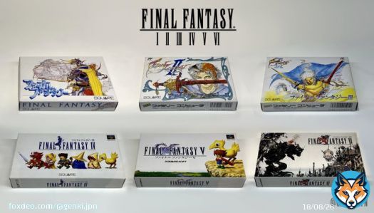 Final Fantasy I-VI  #FinalFantasy #FF1 #FF2 #FF3 #FF4 #FF5 #FF6