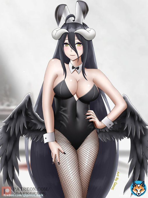 Bunny Albedo If you like my art, you can support me  - Other platforms: 1) Pixiv:  2) Deviantart:  3) Instagram:  #Overlord #Albedo #アルベド #オーバーロード #bunny #woman #girl