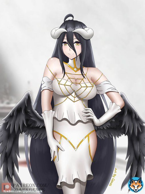 Albedo If you like my art, you can support me  - Other platforms: 1) Pixiv:  2) Deviantart:  3) Instagram:  #Overlord #Albedo #アルベド #オーバーロード