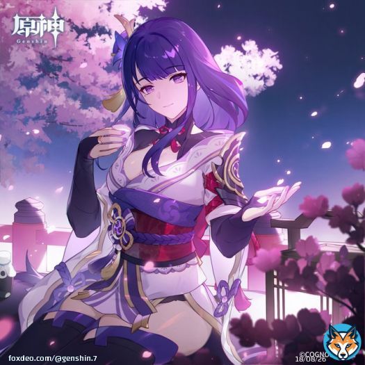 【雷電将軍生誕祭】 いかに美しい景色でも、その輝きは永遠の中の刹那。 それでも、この瞬間を覚えてもらえたのは嬉しい事です。 私の誕生日をあなたに教えたのは、神子のようですね。 それについて、将軍はこう言っていました——「どのような事でも、彼女は賑やかすのです」と。 #原神_キャラ生誕祭