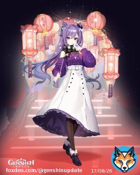 Liyue ladies and their modern outfits  Keqing's pic is from last year 'Happy Lantern Rite' post #GenshinImpact #原神