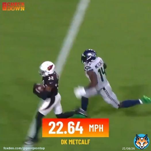 Happy birthday to DK Metcalf. Somehow this is his most iconic of many MANY big plays #Seahawks