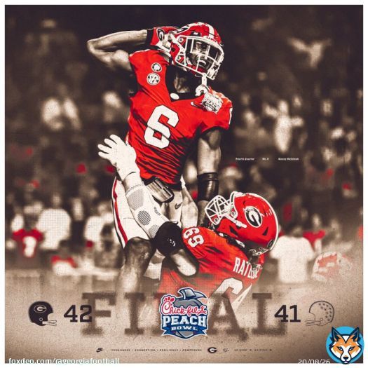 DAWWWWWWWWWWWWWWGS on   #GoDawgs | #CFAPeachBowl
