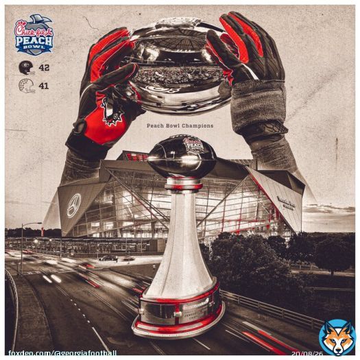 ???????????????????? ???????????? ????????????????   #GoDawgs | #CFAPeachBowl