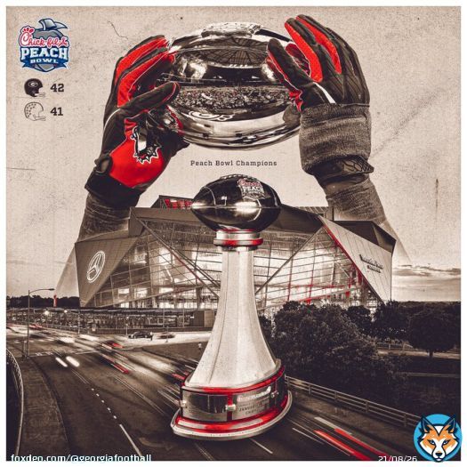 ???????????????????? ???????????? ????????????????   #GoDawgs | #CFAPeachBowl