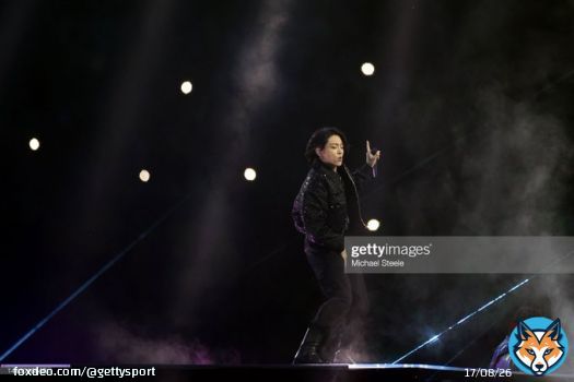Jung Kook of BTS performs during the opening ceremony of the #FIFAWorldCup   @bts_bighit #BTS #JungKook #Dreamers2022 @FIFAcom @FIFAWorldCup   : @MichaelRegan, Michael Steele