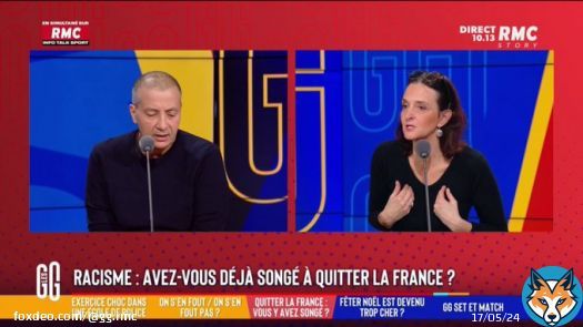 Racisme : Avez-vous déjà songé à quitter la France ?   Clash entre Barbara Lefebvre et Mourad Boudjellal concernant la question du racisme en France et la délinquance.   #GGRMC