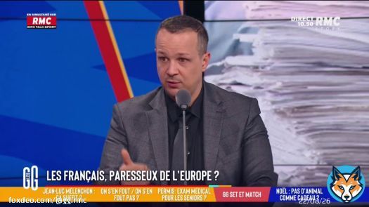 Les Fran&ccedil;ais, paresseux de l'Europe ?    Mehdi Ghezzar : 'Aujourd'hui, on travaille moins et on produit moins'   #GGRMC