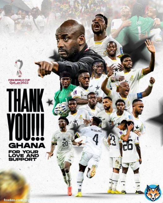 Our #FIFAWorldCup #Qatar2022 journey comes to an end.    Thank You Ghana for the love & support, we truly felt the love. We will be back   #BlackStars&nbsp;| #TeamGhana |#Qatar2022