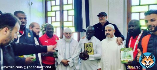 Jumah Mubarak  Muslim members of Management & Technical team were presented with a Qurans after today&rsquo;s prayers in Constantine  #BlackGalaxies | #BringBackTheLove |#TotalEnergiesCHAN2022 | #TotalEnergiesCHAN | #CHAN2022