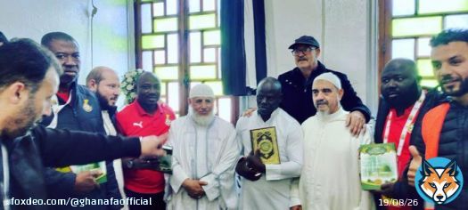 Jumah Mubarak  Muslim members of Management & Technical team were presented with a Qurans after today&rsquo;s prayers in Constantine  #BlackGalaxies | #BringBackTheLove |#TotalEnergiesCHAN2022 | #TotalEnergiesCHAN | #CHAN2022