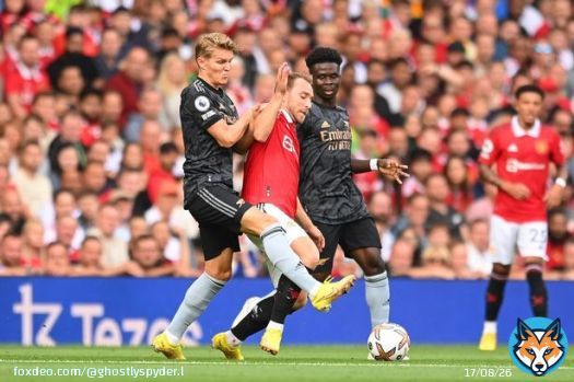 Tomorrow everything is on the line. It's about the bragging rights, retribution and most importantly it's about giving ourselves a good shot at the title. We've got to smoke united!  @UnitedStandMUFC @ManUtd   #ARSMUN #Pogba #Gakpo