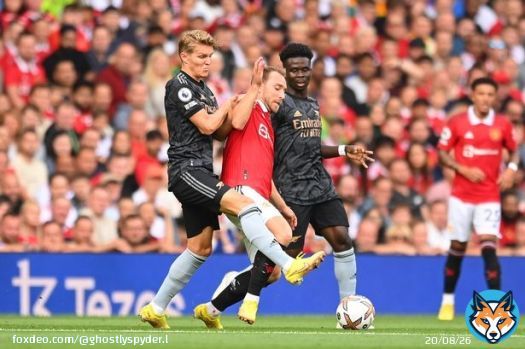 Tomorrow everything is on the line. It's about the bragging rights, retribution and most importantly it's about giving ourselves a good shot at the title. We've got to smoke united!  @UnitedStandMUFC @ManUtd   #ARSMUN #Pogba #Gakpo