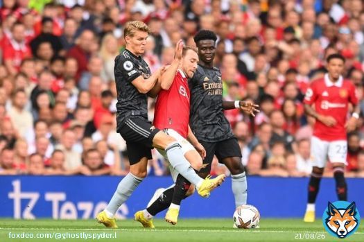 Tomorrow everything is on the line. It's about the bragging rights, retribution and most importantly it's about giving ourselves a good shot at the title. We've got to smoke united!  @UnitedStandMUFC @ManUtd   #ARSMUN #Pogba #Gakpo