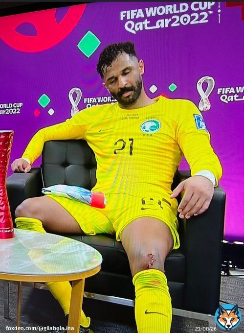 Appreciation post for Mohammed Al Owais.   Man of the Match Argentina vs Saudi Arabia.   #FIFAWorldCup #WorldcupQatar2022 #ARGKSA