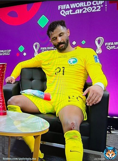 Appreciation post for Mohammed Al Owais.   Man of the Match Argentina vs Saudi Arabia.   #FIFAWorldCup #WorldcupQatar2022 #ARGKSA
