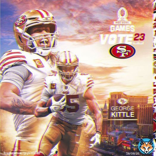 1 RT counts as 2 votes!! Let&rsquo;s go faithful we comin for Vegas! RT RT RT! #ProBowlVote&nbsp; + @gkittle46