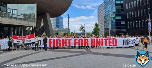 One more final protest before Newcastle #GlazerOut