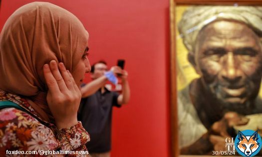 A delegation of 33 members from the China and Turkey Stars of Hope visited the National Art Museum of China on Friday. The Turkish youngsters had the chance to explore the museum's exhibition series commemorating its 60th anniversary, as well as engaage in Chinese calligraphy… Show more