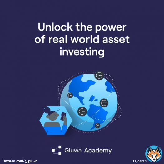 Introducing Gluwa Academy!    Learn about the exciting world of real-world assets for FREE and educate yourself on the trillions of dollars in RWA's untapped value  With your % FREE enrollment, you can master RWAs and diversify your portfolio. Check out the modules now