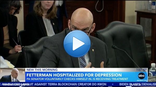 Pennsylvania Sen. John Fetterman checked himself into a Washington hospital to receive treatment for clinical depression. @rachelvscott has the details.