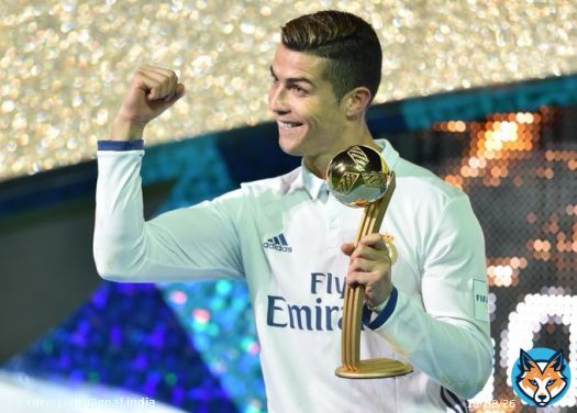 When Ronaldo won the Golden Ball  after powering Real Madrid to the Club World Cup trophy