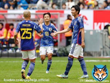 日本がアメリカに勝利！  #鎌田大地 のゴールで先制した #日本代表 は後半、前線のタレントを次々と投入。88分に #三笘薫 が追加点を奪い、ドイツ遠征 初戦を制した。  キリンチャレンジカップ2022 日本 2-0 アメリカ 24分 鎌田 88分 三笘  #jfa #daihyo #SAMURAIBLUE #サッカー日本代表