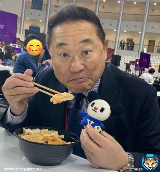 縁起のいい「松木さんとボクとカツ丼」の画像をどぞブイ！カツブイ！  今夜時キックオフ 日本vsコスタリカ テレビ朝日系列で生中継  #ゴーちゃん応援団 #FIFAワールドカップ&nbsp;  #絶対に負けられない戦いがそこにはある