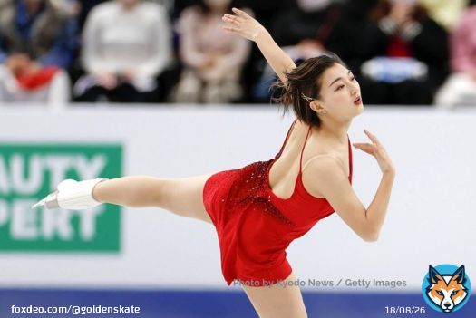 Japan's  Kaori Sakamoto 坂本花織 defends World title   --  ' I was a little nervous because of that.' But the support from crowd fixed that. 'That gradually changed my energy; I wanted to do my best. I thank everyone for the support!'  #WorldFigure