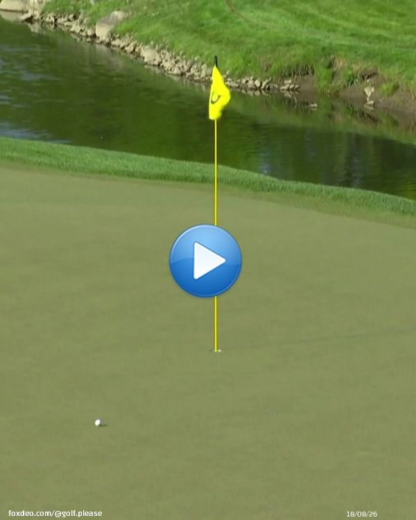 Rickie Fowler hits it to 12 feet and makes par, remaining 1 over and 5 shots behind solo leader Bryson DeChambeau. #PGAChamp